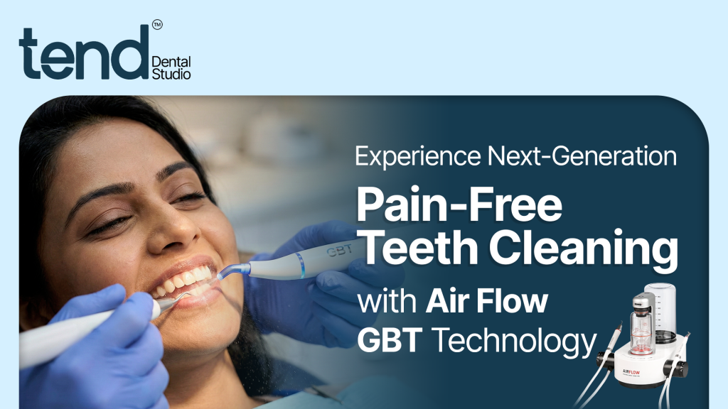 Experience Next-Generation Pain-Free Teeth Cleaning with Air Flow GBT Technology